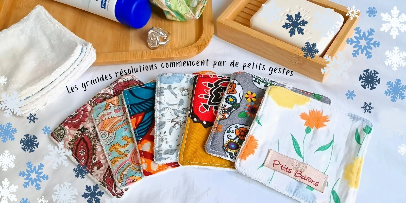 Lingette lavable hiver 1 Lingette lavable hiver 1