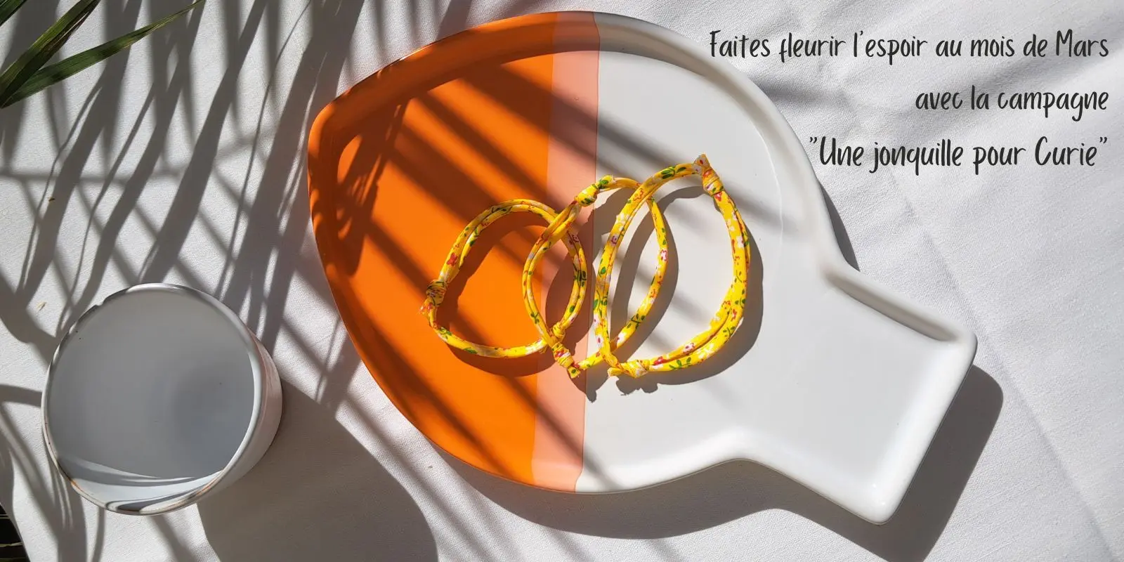 Bracelet jonquille 1 Bracelet jonquille 1