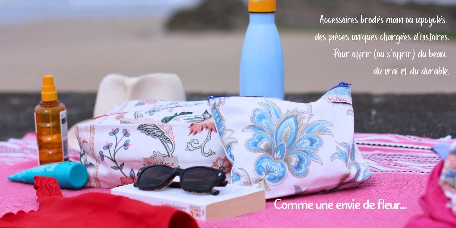 Trousse rideaux fleurs Trousse rideaux fleurs